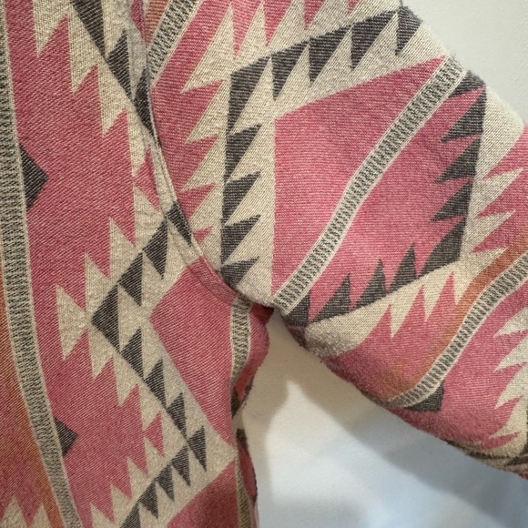 Faherty‎ Baja Hoodie Cinnamon Hills Western Sz XS - Picture 6 of 11